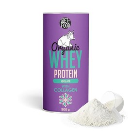 Diet-Food Whey Isolate with Collagen Without Artificial Flavours Soy Free Egg Free No Artificial Colours Conditioner Keto 500 g