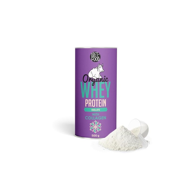 Diet-Food Whey Isolate with Collagen Without Artificial Flavours Soy Free