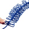 TRIXES Blue Long Compact Flexible 12 Peg Travel Washing Line