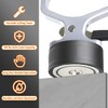 Magnetic Pickup Tool, Stainless Steel Lifting Magnet Sweeper, for Welding,