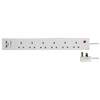 Extension 6 Gang 2 USB, White 1M, Power Outlet Strips