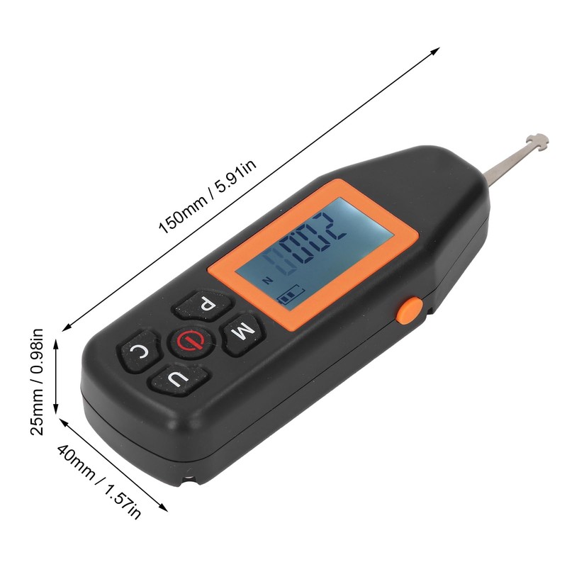 5N Digital Force Gauges, Portable Push Pull Gauges Meter with