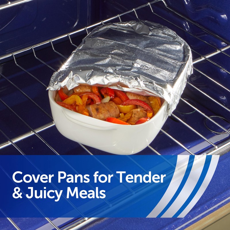 Reynolds Wrap Pre-Cut Pop-Up Heavy Duty Aluminum Foil Sheets, 14