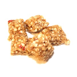 B'cuz Granola Bites 3-Bag Gluten Free Healthy Snacks for adults, Healthy Granola Gluten Free Snack - Kosher Snacks for Kids, Vegan Snack - 3 oz Strawberry-Mallow (Pack of 3)