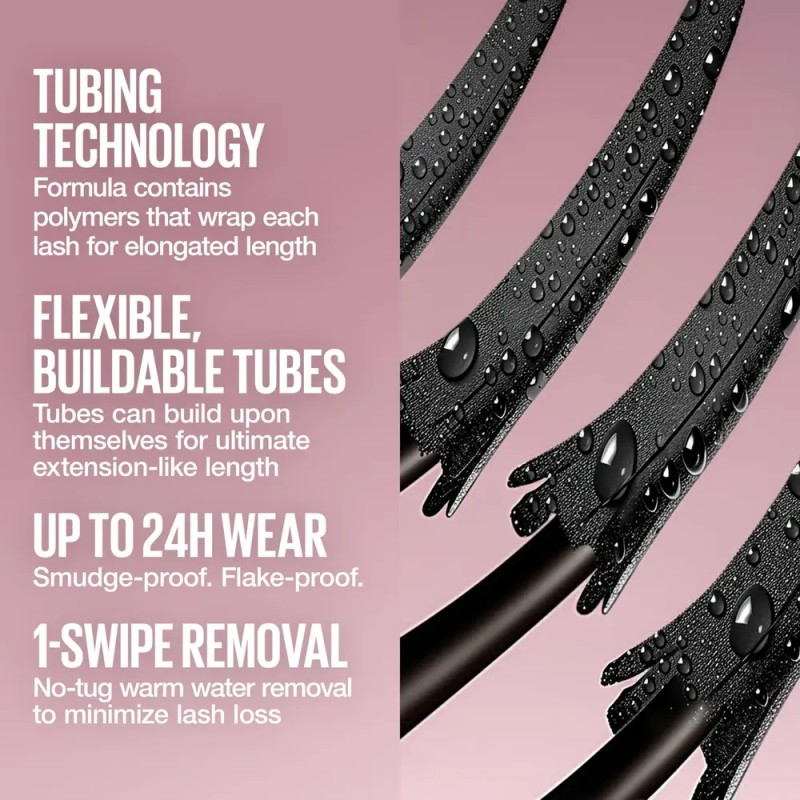 Máscara Maybelline Lash Sensational Sky Tubes Muy Negra