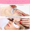 RUINIPOT 6 Pairs Replacement Eyelids for Mannequin Head Removable Realistic