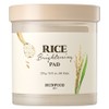 Skinfood Rice Brightening Pads 250g, 60 sheets, 1 piece / 스킨푸드 라이스 브라이트닝 패드 250g, 60매입, 1개