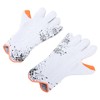 2pcs Soccer Gloves Nylon Polyurethane Fiber Latex Breathable Strong Grip