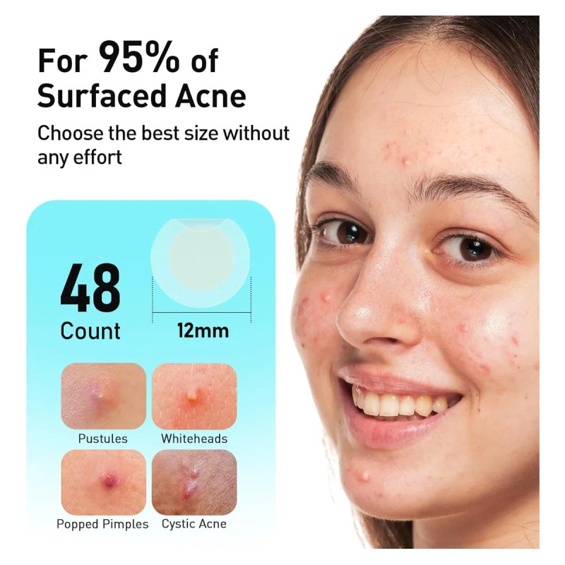 Parches De Espinilla De Tktk, Parches De Acné Invisibles De