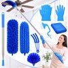 Yiyiring 8 Pcs Microfiber Duster Kit with 83 in Extension