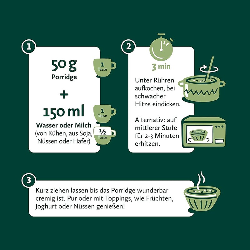 3Bears Foods Porridge Triple Berry 400 g