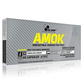 Olimp Amok - 60 caps energy power strength stimulation focus performance Nutrition