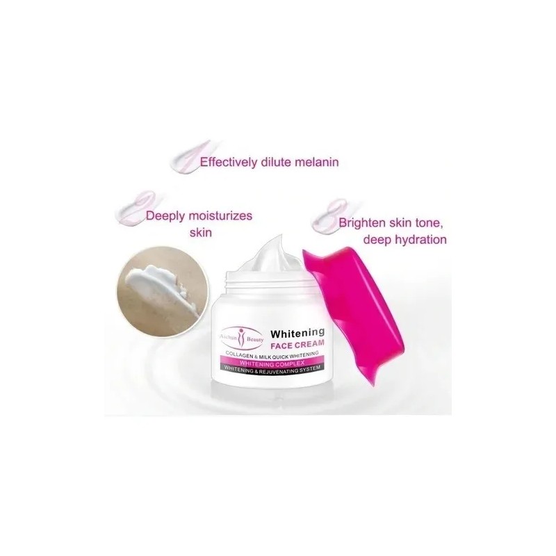 Crema Facial Aclaradora Aichun Remueve Manchas Oscuras