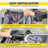 Luggage Wheels Replacement Wheel for Luggage Suitcase Repair 360° Rotating