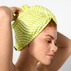 DevaCurl DevaTwist Toalla de Microfibra Anti-Frizz, Diseño Manos Libres