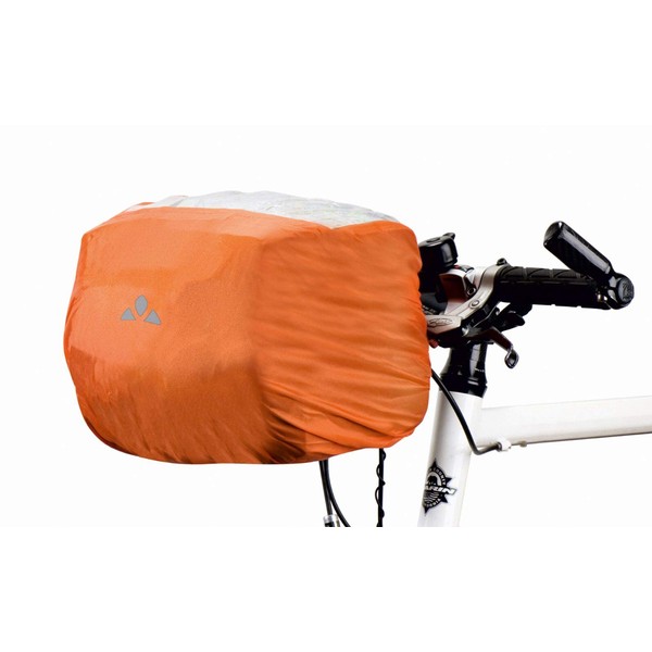 VAUDE Bike Handlebar Bag Rain Cover - Orange