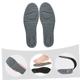 Ipetboom Sports Insoles 2pcs Set for Men and Women Comfortable Breathable Cushioned Inserts Shock Absorption Full-Length Foot Pads Suitable for Running and Everyday Use Size 37-39
