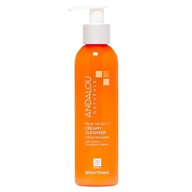 Andalou Naturals Meyer Creamy Lemon Cleanser, 6 oz, Helps Clean, Purify, Brighten  Even Skin Tone, With Vitamin C                                     