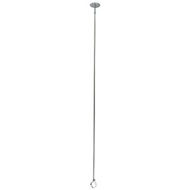 Kingston Brass CCS381T 38-Inch Ceiling Post For CC3141, Polished Chrome