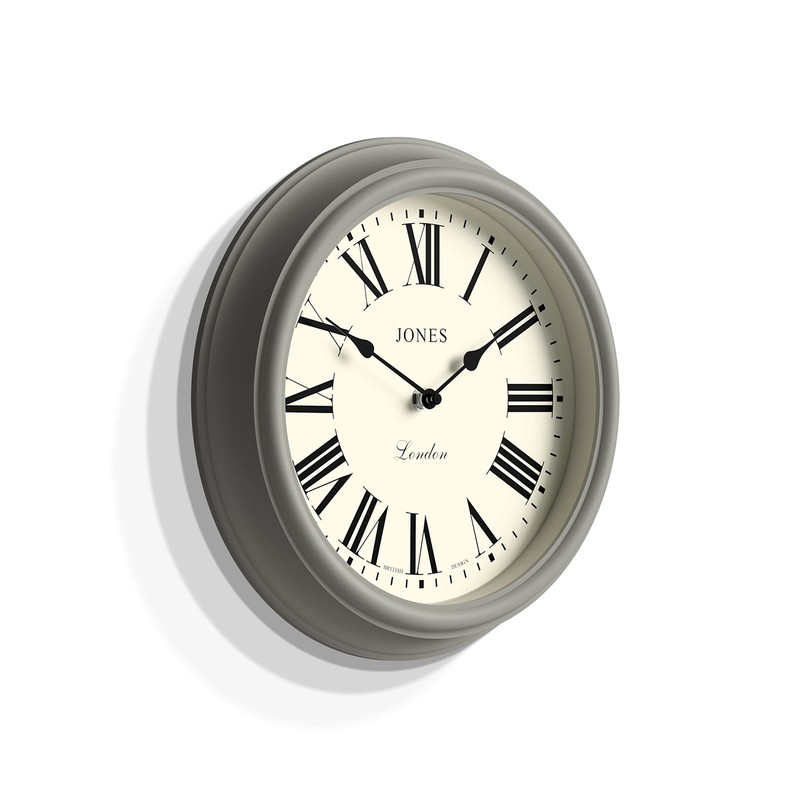 Jones Clocks® Venetian Wall Clock - Round Wall Clock -