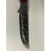CUSTOM LEATHER SHEATH for Buck 119 Knife – Handcrafted Premium