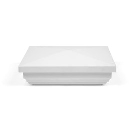Fiberon (10-Pack) New England Post Sleeve Cap White - Common: 4-in x 4-in; Actual: 5.8-in x 5.8-in