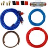 YoiYee 1500W Car Amplifier Wiring Complete Installation Kit, Subwoofer Wiring
