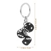 GALPADA Stylish Mahjong Keychain Pendant Alloy Material Lightweight Bag Pendant