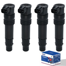 KLC Set of 4 Performance Ignition Coil Pack 129700-4400 33410-35F11 33410-24F21 33410-24F00 Compatible with Suzuki GSX1300R GSXR1000 Hayabusa 1300R, ZX900 Ninja ZX-9R, ZX1200 Ninja ZX-12R
