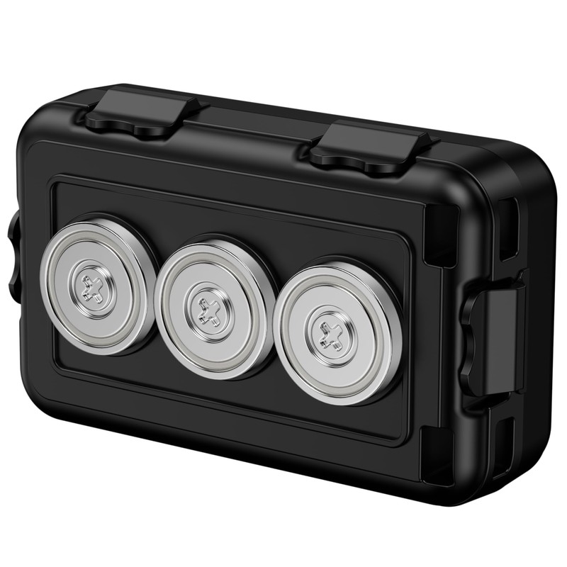 MAILADA Magnetic Key Box,Magnet Key Holder Under car,Hide a Key