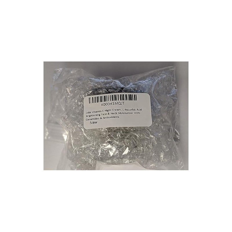 Jolie Vitamin C Night Cream, L-Ascorbic Acid Brightening Face &