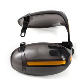 Motorcycle handguard for e-bike with 10mm screws mount hand guard cover scooter handlebar windshield bending handlebar cover