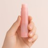 50 tubos de bálsamo labial vacíos de plástico rosa recargables