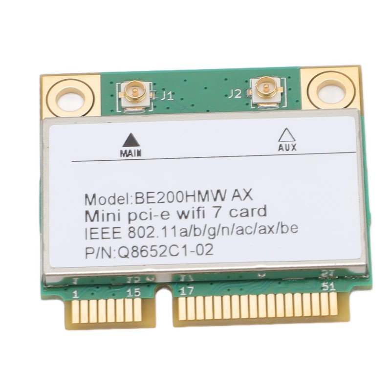 WiFi 7 Tri Band Half Mini PCIE Wireless Network Card