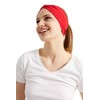 Women's Stretchy Knotted Twist Soft Cotton Headbands, Solid Colour, Non-Slip