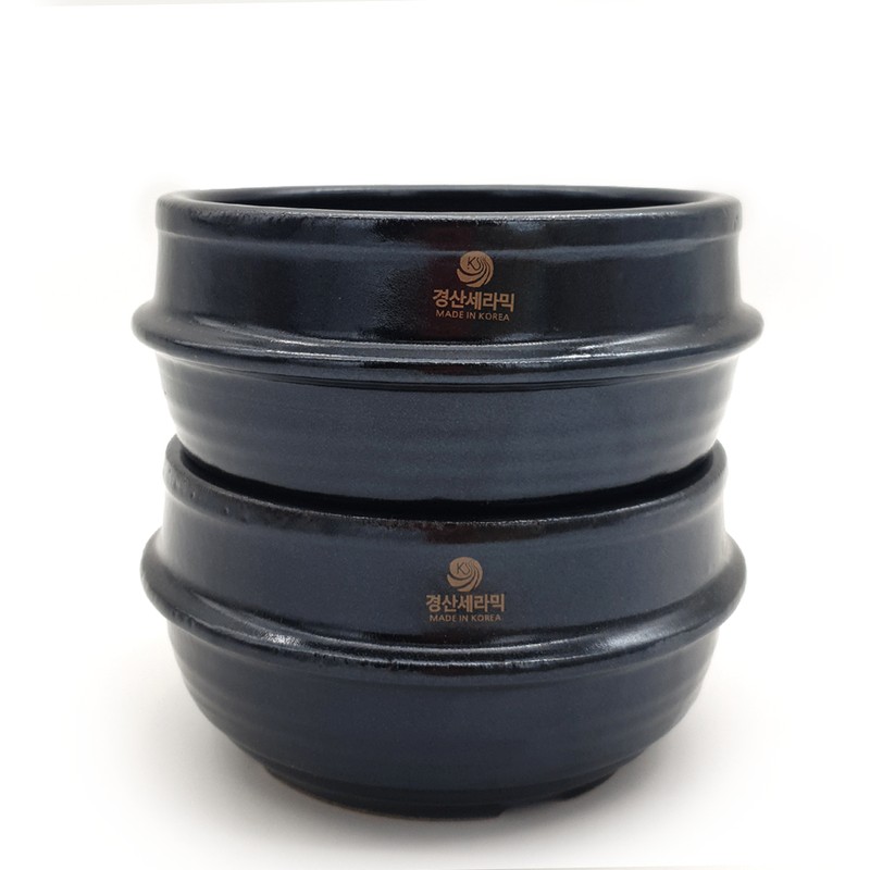 Gyeongsan Gangdoli Jjigae Earthenware Pot No. 4 (160mm) / 경산