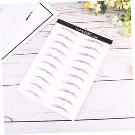 Beavorty Durable Eyebrow Stencil Set 20 Pairs of Realistic Waterproof Eyebrows for Women