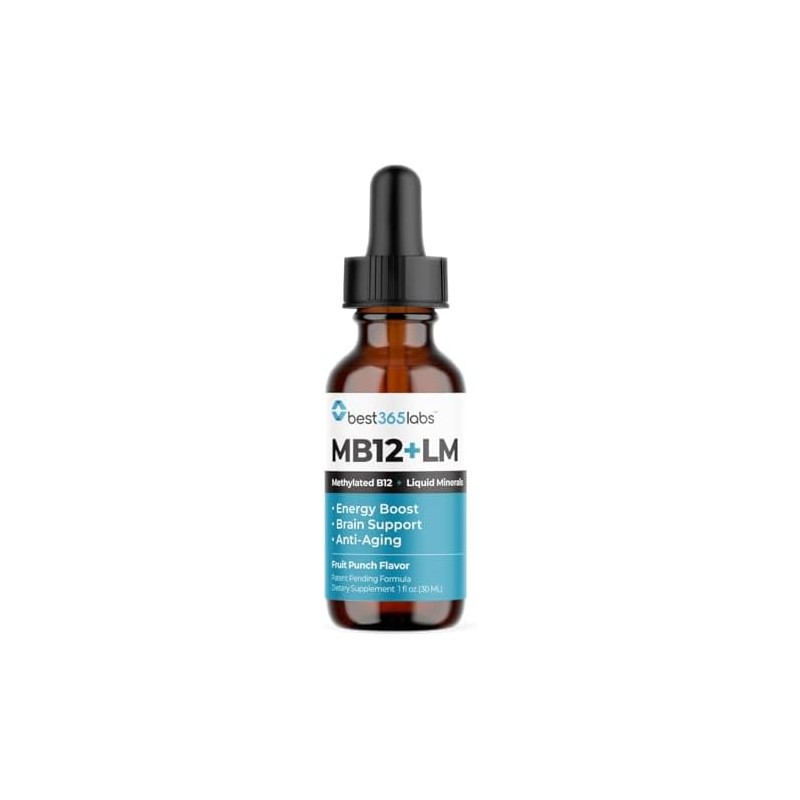 Vitamina B12 Metilada + Minerales Líquidos 30ml – Energía y