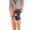 Mueller Rodillera ajustable, color negro, talla única Rodillera ajustable