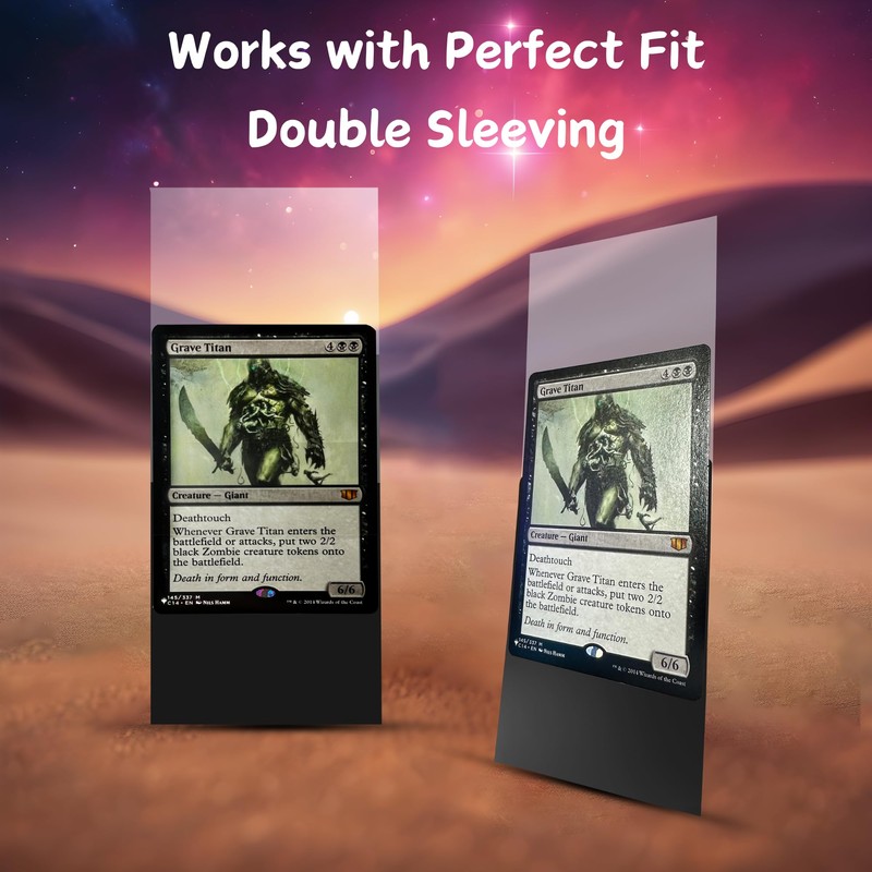 (Green Toxic Poison) - 100ct Matte TCG/MTG Card Art Sleeves