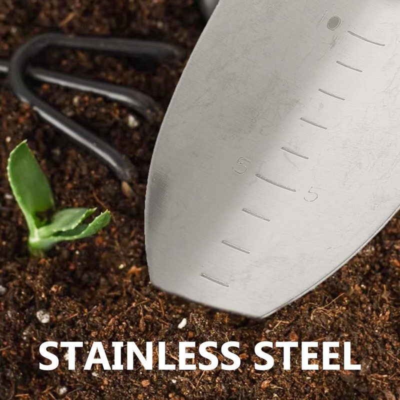 iplusmile Shovel Scoop, Gardening Handscoop, 11.4 x 3.1 inches (29