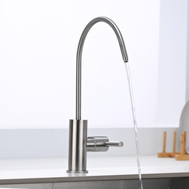 SUS304 Stainless Steel Reverse Osmosis Drinking Water Faucet for Kitchen Bar Sink Brushed Nickel