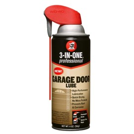 2 Set- Professional Garage Door Lubricant Spray, 11 Oz, 3-in-ONE