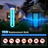 Klahaite Replacement Light Bulb Bug Zapper 15W Bug Light Bulbs