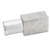 Gear Motor 4‑25kg·cm 12mm Shaft Self Locking Reversible DC 24V