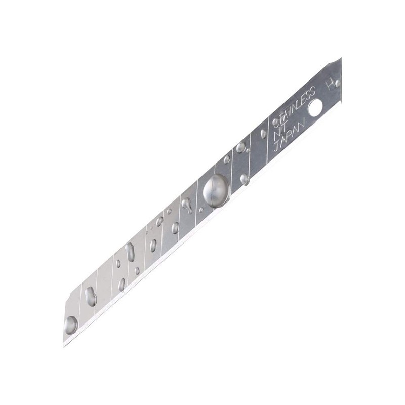 NT Cutter 9mm Stainless Steel Snap-Off Blades, 50-Blade/Pack, 1 Pack