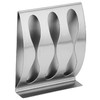 Stainless Steel Toothbrush Holder 3 Holes, Razor Holder 1 Holes