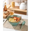 Large Salad Soup Ramen Serving Bowls, 71 OZ Ceramic Japanese