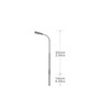 Evemodel Model Railway Light with White LED Street Lamp Track