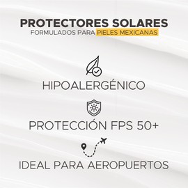 FOTOSUN UV FPS 50+, Travel Protector Solar Facial y Corporal para Viaje Protección Muy Alta Contra los Rayos del Sol Resistente al Agua Uso Diario Hipoalergénico 60 ml